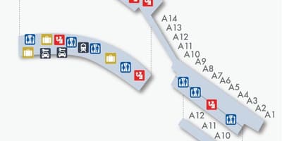 Madrid barajas terminal carte