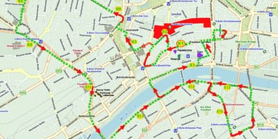 Madrid hop on hop-off tour en bus de la carte