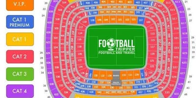 Bernabeu siège de la carte
